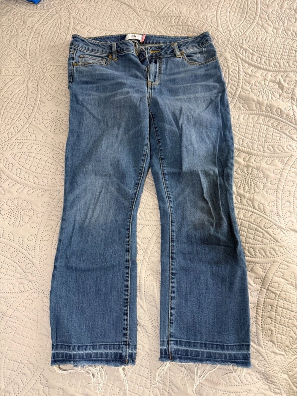 CAbi Kick It Crop Jeans